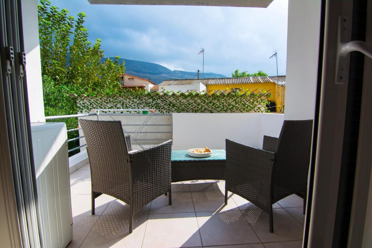 Erofili Apartments Souda Exterior foto